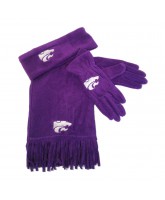 Kansas State Wildcats 3 Pc Scarf, Gloves & Hat Women's