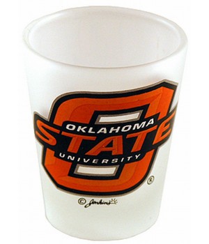 Oklahoma State Cowboys Frosted Shotglass